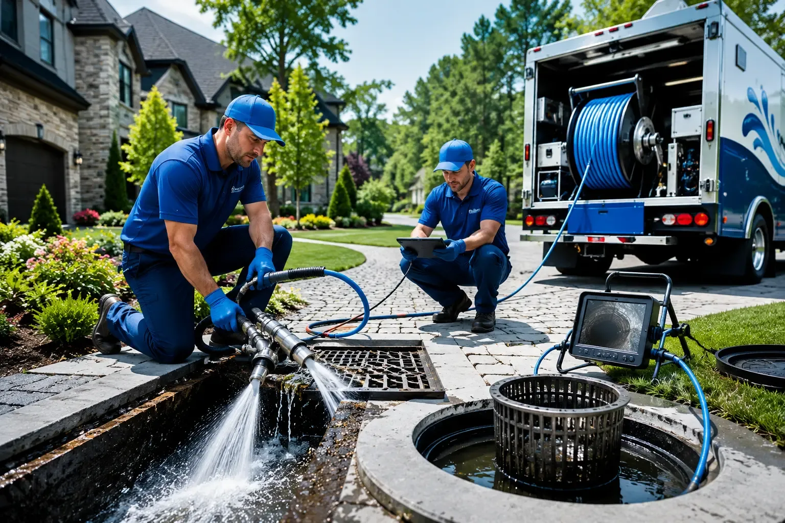 Local outdoor drain cleaning professionals in Sherwood, WI