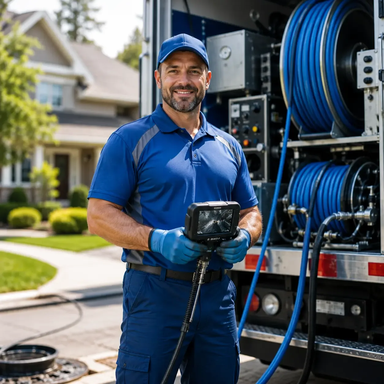 Local outdoor drain cleaning specialists in Sherwood, WI